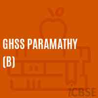 Ghss Paramathy (B) High School Logo