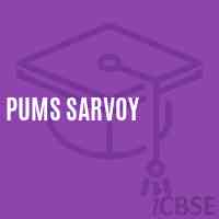 Pums Sarvoy Middle School Logo