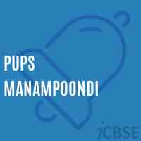 Pups Manampoondi Primary School Logo