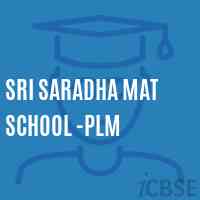 Sri Saradha Mat School -Plm Logo