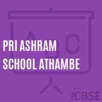 Pri Ashram School Athambe Logo