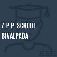 Z.P.P. School Bivalpada Logo