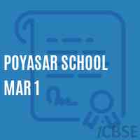 Poyasar School Mar 1 Logo