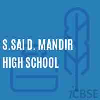 S.Sai D. Mandir High School Logo