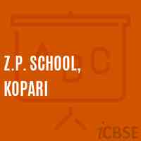 Z.P. School, Kopari Logo