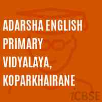 Adarsha English Primary Vidyalaya, Koparkhairane Middle School Logo
