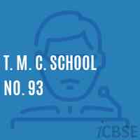 T. M. C. School No. 93 Logo