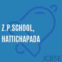 Z.P.School, Hattichapada Logo