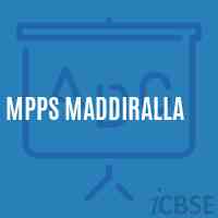 Mpps Maddiralla Primary School Logo