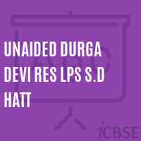 Unaided Durga Devi Res Lps S.D Hatt Middle School Logo