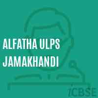 Alfatha Ulps Jamakhandi Middle School Logo