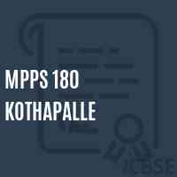 Mpps 180 Kothapalle Primary School Logo