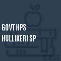 Govt Hps Hullikeri Sp Middle School Logo