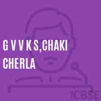 G V V K S,Chaki Cherla Primary School Logo