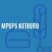 Mpups Kothuru Middle School Logo