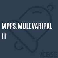 Mpps,Mulevaripalli Primary School Logo