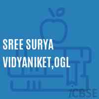 Sree Surya Vidyaniket,Ogl Secondary School Logo