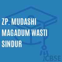 Zp. Mudashi Magadum Wasti Sindur Primary School Logo