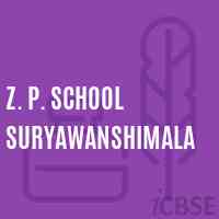 Z. P. School Suryawanshimala Logo