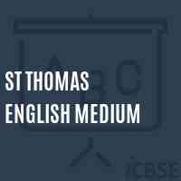St Thomas English Medium Middle School Logo