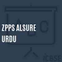 ZPPS Alsure URDU Middle School Logo
