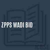 Zpps Wadi Bid Middle School Logo