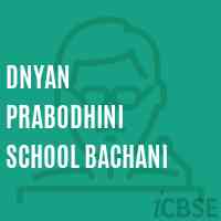 Dnyan Prabodhini School Bachani Logo