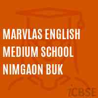 Marvlas English Medium School Nimgaon Buk Logo