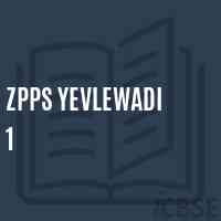 Zpps Yevlewadi 1 Middle School Logo