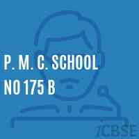 P. M. C. School No 175 B Logo