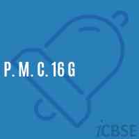 P. M. C. 16 G Primary School Logo