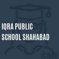 Iqra Public School Shahabad Logo