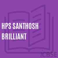 Hps Santhosh Brilliant Middle School Logo