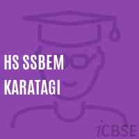 Hs Ssbem Karatagi Middle School Logo