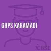 Ghps Karamadi Middle School Logo