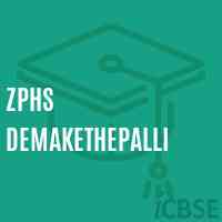 Zphs Demakethepalli Secondary School Logo
