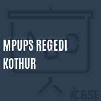 Mpups Regedi Kothur Middle School Logo