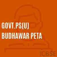 Govt.Ps(U) Budhawar Peta Primary School Logo
