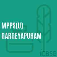Mpps(U) Gargeyapuram Primary School Logo