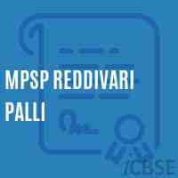 Mpsp Reddivari Palli Primary School Logo