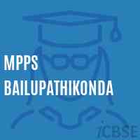 Mpps Bailupathikonda Primary School Logo