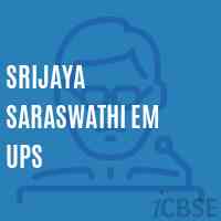 Srijaya Saraswathi Em Ups Middle School Logo