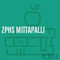 Zphs Mittapalli Secondary School Logo