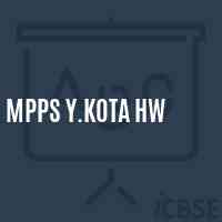 Mpps Y.Kota Hw Primary School Logo