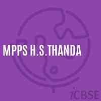 Mpps H.S.Thanda Primary School Logo