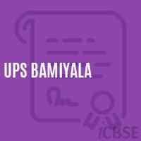 Ups Bamiyala Middle School Logo