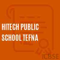 Hitech Public School Tefna Logo