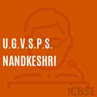 U.G.V.S.P.S. Nandkeshri Primary School Logo