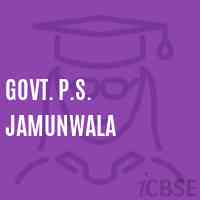 Govt. P.S. Jamunwala Primary School Logo