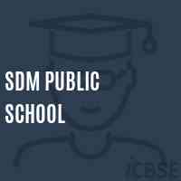 Sdm Public School Logo